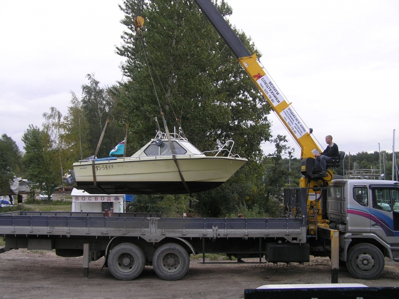 Сколько стоит доставка лодки  из Ярославля в Самару