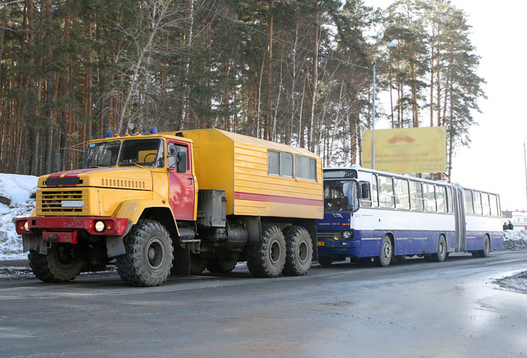 Буксировка автобуса из Нижневартовска в Каневскую